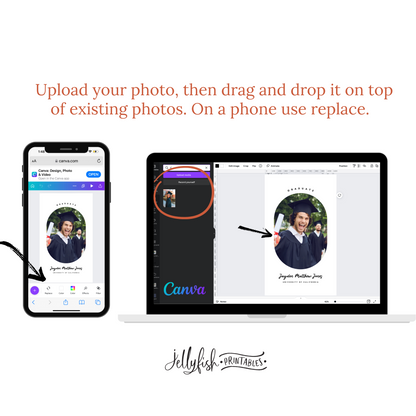 Animated Graduation Invitation Canva Template 2025. Send Today!