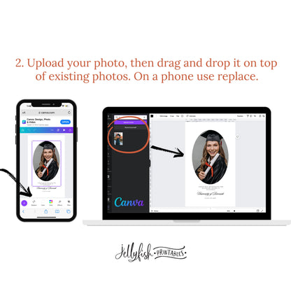 Animated Graduation Ceremony Canva Invitation Template. Send Today!