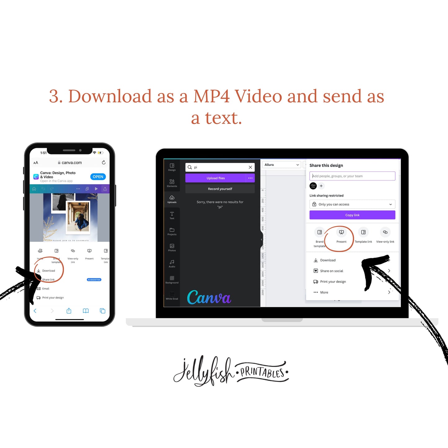 Modern Animated Graduation Invitation Template. Send Today!
