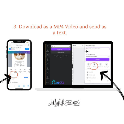 Simple Animated Graduation Invitation Canva Template 2023. Send Today!